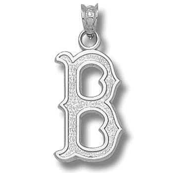 B 1/2" Silver Pendant RSO009-SS
