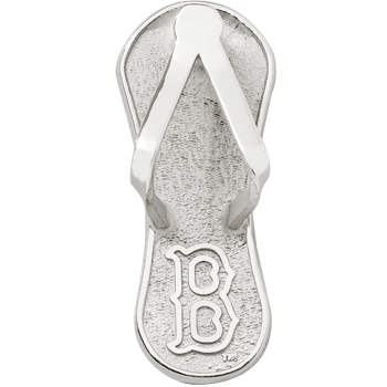 Silver Red Sox Flip Flop Pendant RSO014-SS