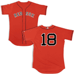 Authentic Alternate Red Jersey #18 JEA0153