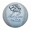 Fred Lynn Signed Gold Glove Ball MEM0550