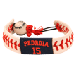 Pedroia Baseball Seam Bracelet N1027