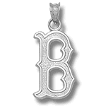 B 1/2" Silver Pendant RSO009-SS