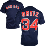 Kids Ortiz Navy Player T-Shirt TY0042