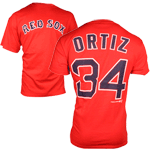 Kids Ortiz Red Player T-Shirt TY0045