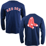 Navy Long Sleeve 2 Sox Shirt TA0293