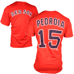 Kids Pedroia Red Player T-Shirt  TY0185