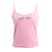 Young Ladies Pink with Navy Arch Tank  WT0305