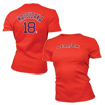 Young Ladies Red Matsuzaka Player Tee WT0446