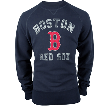 47Brand Navy Endzone Crew Sweatshirt SA0029
