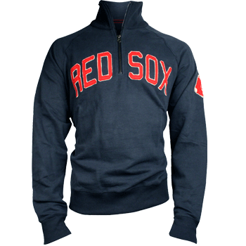 47Brand Navy Blitz 1/4 Zip Sweatshirt SA0225