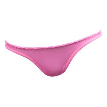 Pink Mesh Thong SH0204