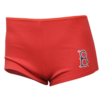 Ladies Benchmark Red Boy Shorts SH0227