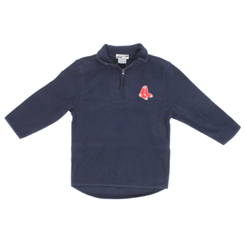 Kids Navy 1/4 Zip 2 Sox Fleece SY0018
