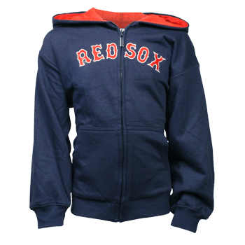 Kids Navy Full Zip Arch Hood SY0038