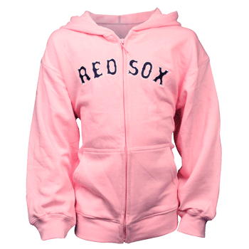 Kids Pink Full Zip Arch Hood SY0040
