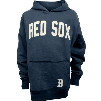 Kids 47Brand Navy Scrimmage Pullover Hooded Sweatshirt SY0047