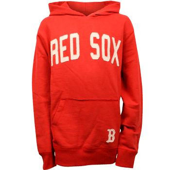 Kids 47Brand Red Scrimmage Hooded Sweatshirt SY0053