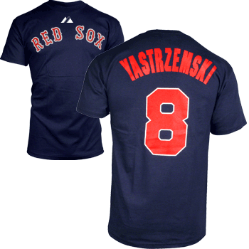 Yastrzemski Navy Player T-Shirt TA0055
