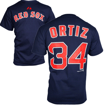 Ortiz Navy Player T-Shirt TA0056