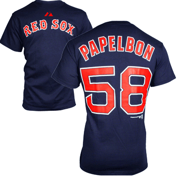 Papelbon Navy Player T-Shirt TA0069