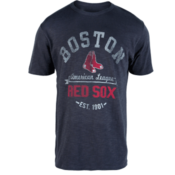 47Brand Navy Outfield Screened Scrum T-Shirt TA0113