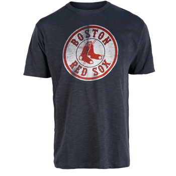 47Brand Navy Circle Logo Scrum T-Shirt TA0116