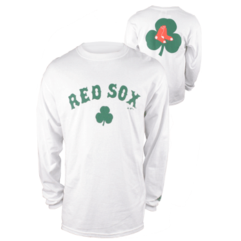 White St. Pats 2-Sided Long Sleeve TA0134