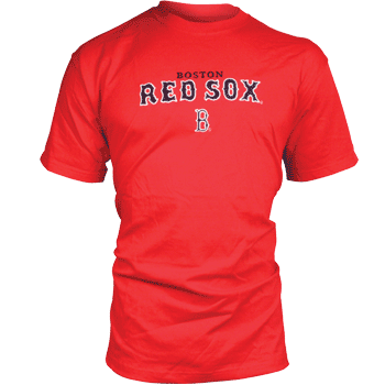 2008 Red Full Chest Embroidered Tee w/ B TA0150