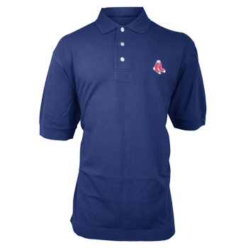 C&amp;B Navy 2 Sox Golf Shirt TA0184