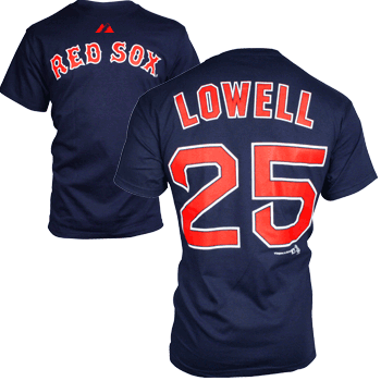Lowell Navy Player T-Shirt TA0301