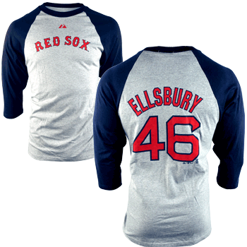 Ellsbury 3/4 Sleeve Player T-Shirt TA0385