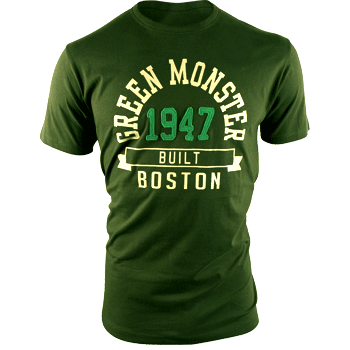 47Brand Hunter Green Monster Outfield T-Shirt TA0525