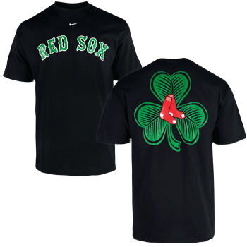 Black 2-Sided Shamrock T-Shirt by Nike TA0548