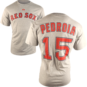Pedroia Ash Player T-Shirt TA0552