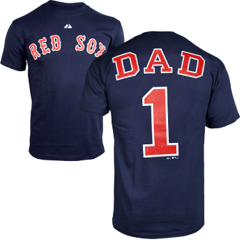 #1 Dad Navy T-Shirt TA0609