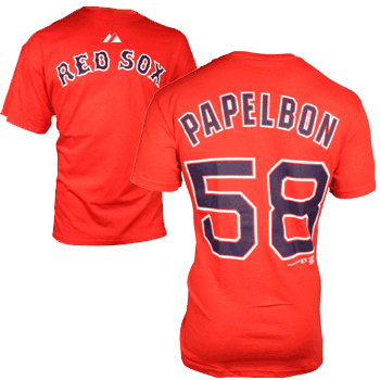 Papelbon Red Player T-Shirt TA0610