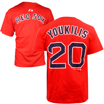 Youkilis Red Player T-Shirt TA0614