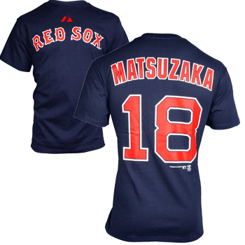 Matsuzaka Navy Player T-Shirt TA0623