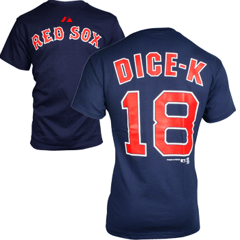 Kids DICE-K Navy Player T-Shirt  TY0142
