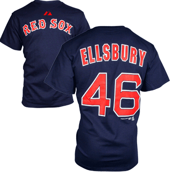 Ellsbury Navy Player T-Shirt  TA0815