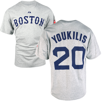Youkilis Boston Player T-Shirt TA0882