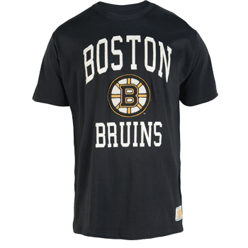 Bruins 47Brand Black Dugout T-Shirt TAB0002