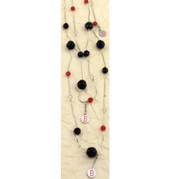 Touch Glass Bead Necklace TJ002