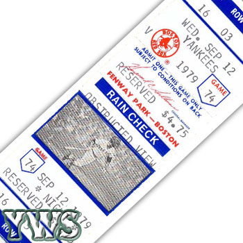 Carl Yastrzemski 3000th Hit Mega Ticket TMT0008