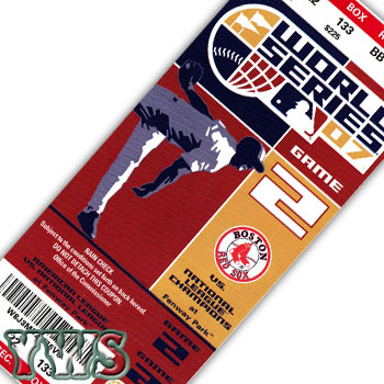2007 World Series Mega Ticket TMT0013