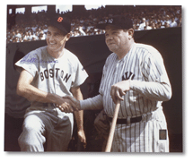 Ted  Williams and Babe Ruth 3105