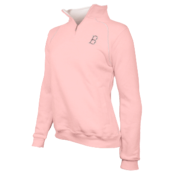Bethany 1/2 Zip Pink Fleece  WF0253