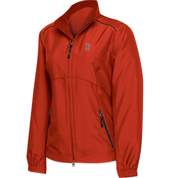 Ladies C&amp;B Red Full Zip Jacket  WF0443