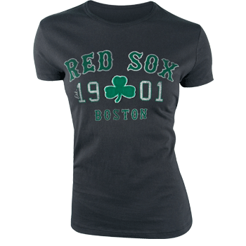 Ladies 47Brand Black 1901 Fieldhouse T-Shirt WT0035