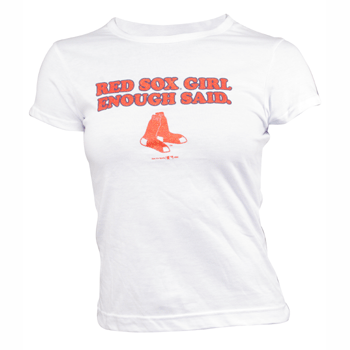Young Ladies White Enough Said Tee WT0043